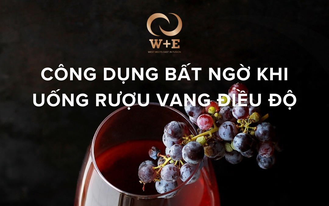 Công dụng bất ngờ khi uống rượu vang điều độ